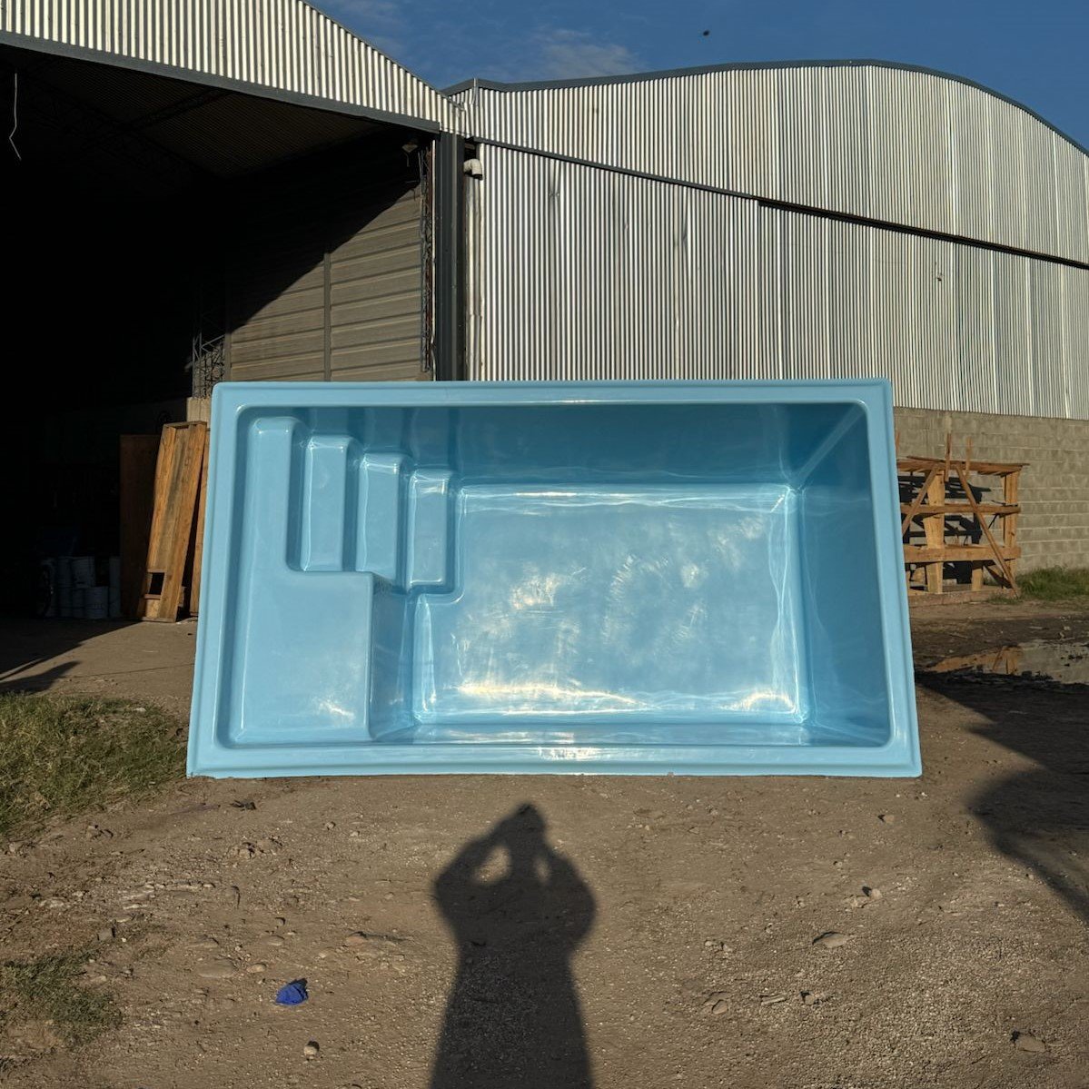 Piscina rectangular 4x3